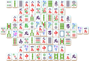 Klassisk Skilpadde-Mahjong