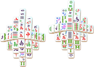 Mahjong  Διπλές Κορυφές